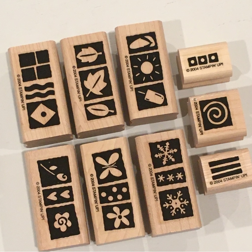 Stampin Up! | Suitable for Framing Wood Block Stamp Set